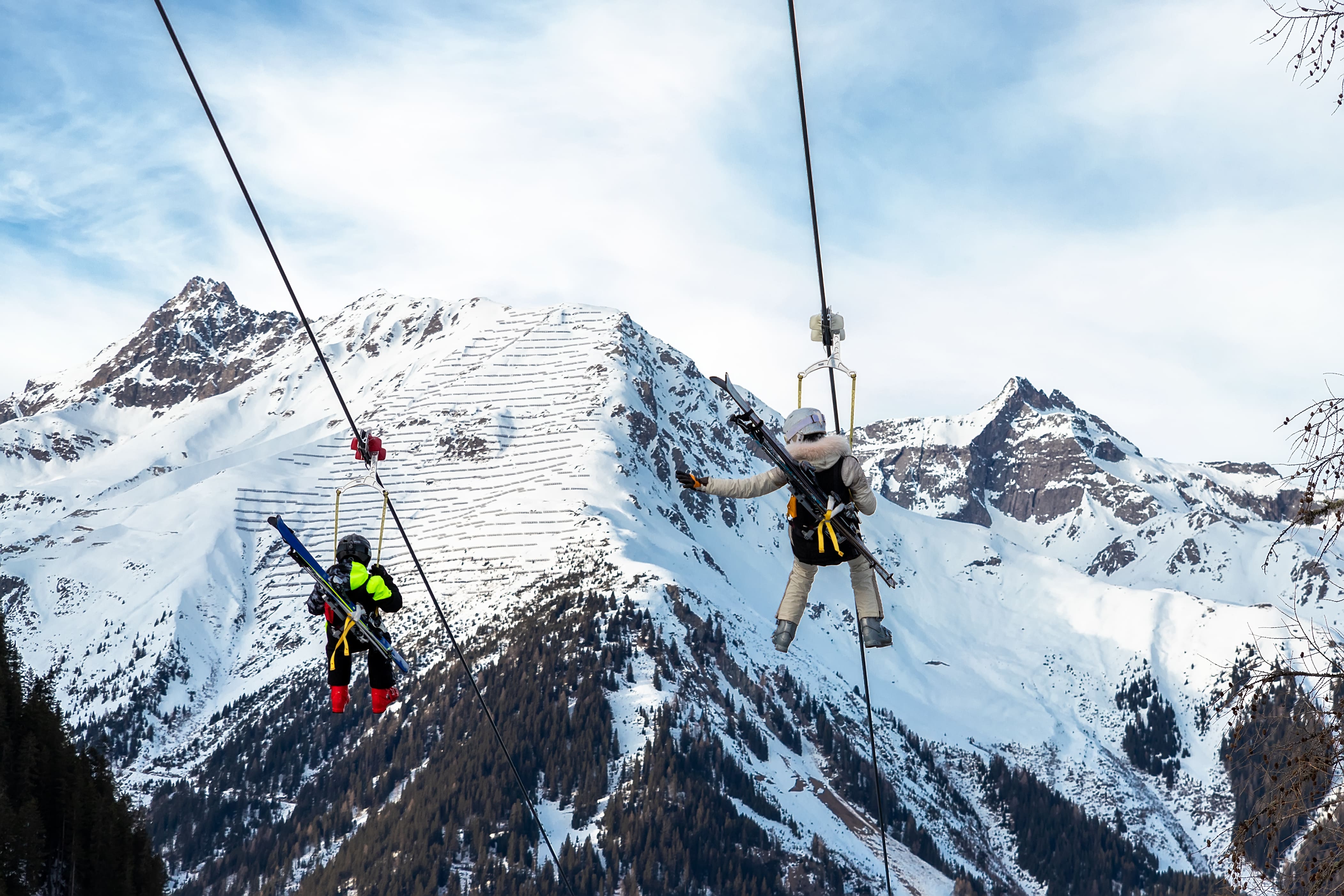 Skiing